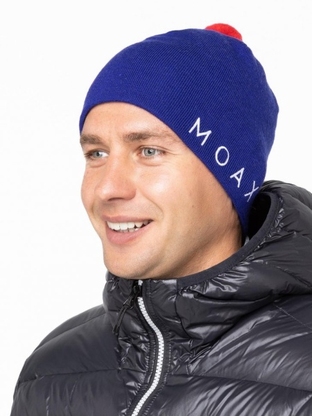 Шапка MOAX TRADITION SPORT синий/красный 