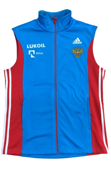 Тренировочный жилет RUSSIA UPPER blue 