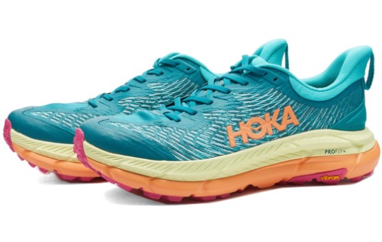 Кроссовки HOKA MAFATE SPEED 4 М 1129930DLCR цвет Бирюзовый