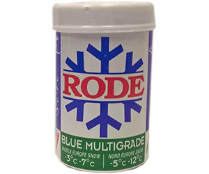 Мазь держания RODE BLUE MULTIGRADE -3/-7°C (45гр)