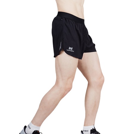 Шорты беговые NORDSKI RUN black 