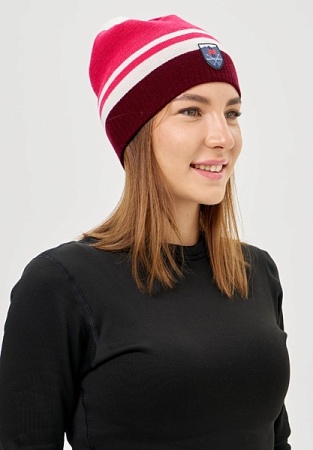 Шапка NORDSKI MOVE Pink/White