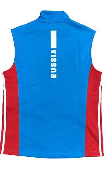 Тренировочный жилет RUSSIA UPPER blue 