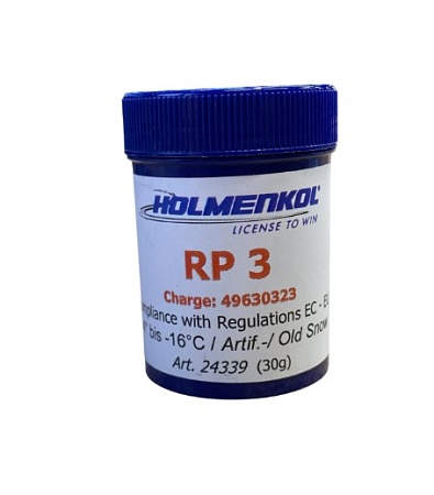 Порошок высокофтористый Holmenkol RP3 Old Snow -4/-16C° (30гр)