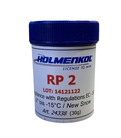 Порошок высокофтористый Holmenkol RP2 New Snow -2/-15C° (30гр)