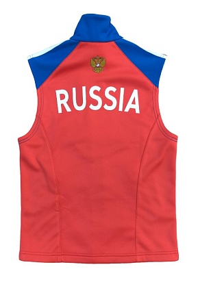 Тренировочный жилет RUSSIA UPPER blue / orange